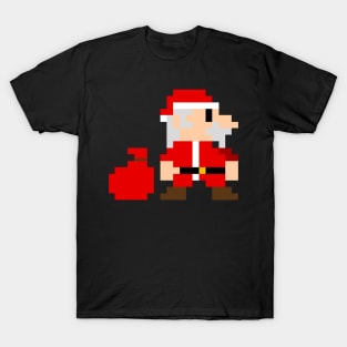 8 Bit Santa T-Shirt